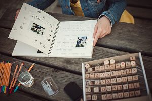 Wedding Polaroid Album
